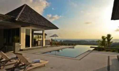 Роскошная вилла премиум класса с 4 спальнями и с видом на море в проекте Оверлукинг Лайян, на пляже Бангтао/Лагуна