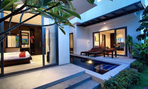 Превосходная вилла с 2 спальнями и с видом на бассейн в проекте Систоун Пул Виллас, на пляже Бангтао/Лагуна