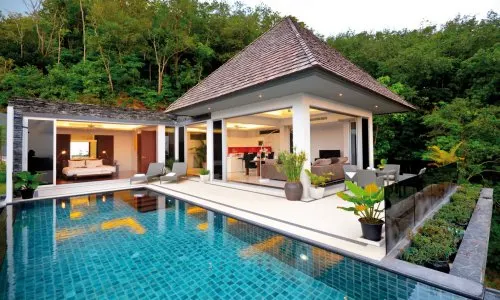 Сногсшибательная вилла с 3 спальнями и с видом на море в проекте Оверлукинг Лайян, на пляже Бангтао/Лагуна