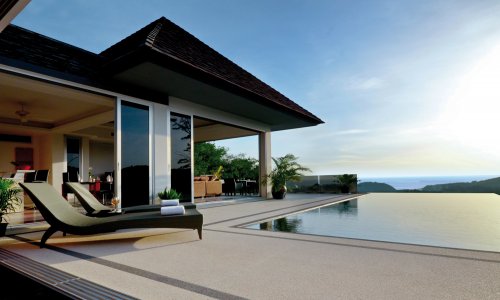 Сногсшибательная вилла с 3 спальнями и с видом на море в проекте Оверлукинг Лайян, на пляже Бангтао/Лагуна