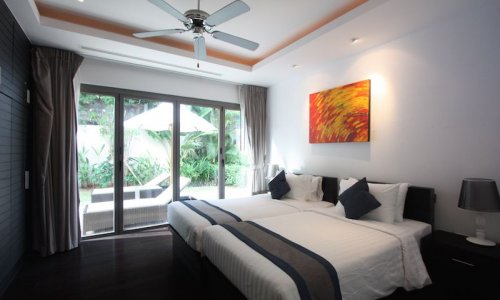 Комфортабельная вилла с 3 спальнями и с видом на бассейн в проекте Зе Резиденс Бангтао, на пляже Бангтао/Лагуна