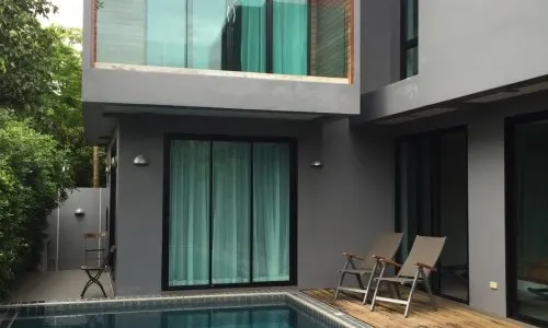 Великолепная вилла с 3 спальнями и с видом на бассейн в проекте Тивана Вилллас, на пляже Бангтао/Лагуна