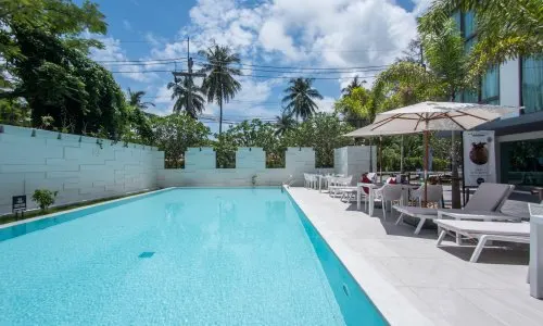 Сказочные апартаменты с 2 спальнями и с видом на город в проекте Оушен Стоун, на пляже Бангтао/Лагуна