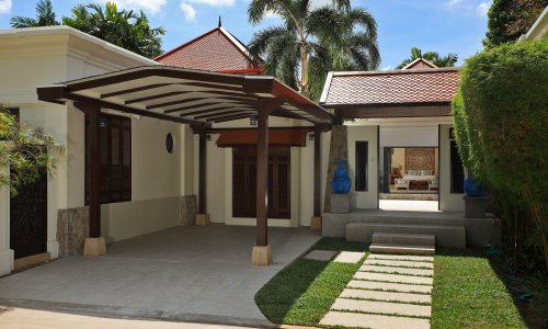 Шикарная вилла с 4 спальнями и с видом на бассейн в проекте Сайтан, на пляже Бангтао/Лагуна