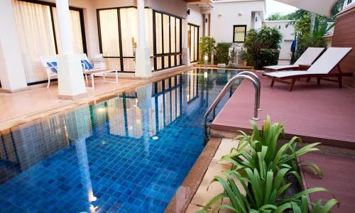 Комфортабельная вилла с 3 спальнями и с видом на бассейн в проекте Лагуна Линкс, на пляже Бангтао/Лагуна