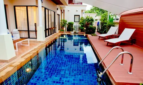 Комфортабельная вилла с 3 спальнями и с видом на бассейн в проекте Лагуна Линкс, на пляже Бангтао/Лагуна