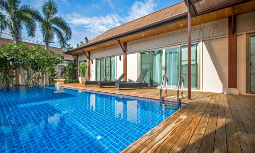 Восхитительная вилла с 3 спальнями и с видом на бассейн в проекте Кокянг, на пляже Найхарн