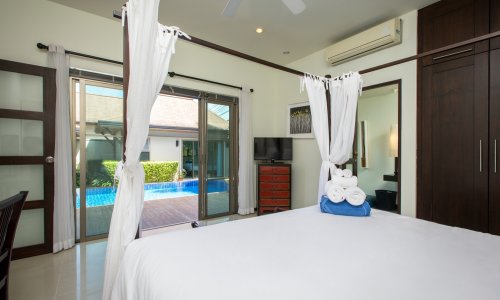 Восхитительная вилла с 3 спальнями и с видом на бассейн в проекте Кокянг, на пляже Найхарн