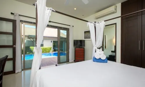 Восхитительная вилла с 3 спальнями и с видом на бассейн в проекте Кокянг, на пляже Найхарн