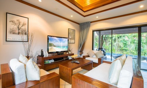 Вилла с 3 спальнями и с видом на горы в проекте Баан Буа, район Найхарн