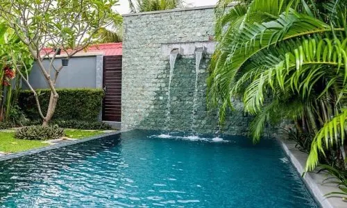 Удобная вилла с 2 спальнями и с видом на бассейн в проекте Оникс, на пляже Найхарн