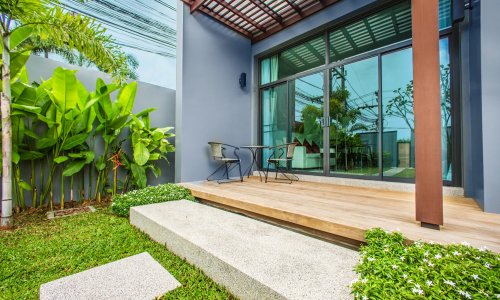 Роскошная вилла с 2 спальнями и с видом на бассейн в проекте Сайюань Естейт, на пляже Равай