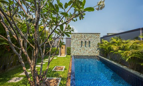 Потрясающая вилла с 2 спальнями и с видом на бассейн в проекте Сайюань Естейт, на пляже Равай