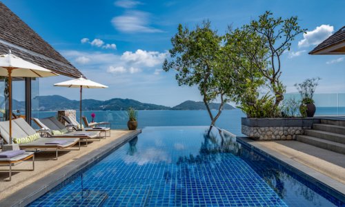 Удобная вилла премиум класса с 3 спальнями и с видом на море в проекте Самсара, на пляже Камала 