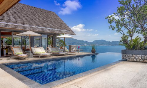 Удобная вилла премиум класса с 3 спальнями и с видом на море в проекте Самсара, на пляже Камала 