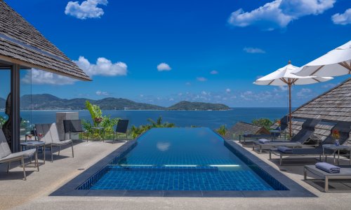 Прекрасная вилла премиум класса с 5 спальнями и с видом на море в проекте Самсара, на пляже Камала 