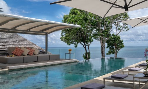 Восхитительная вилла премиум класса с 5 спальнями и с видом на море в проекте Самсара, на пляже Камала 