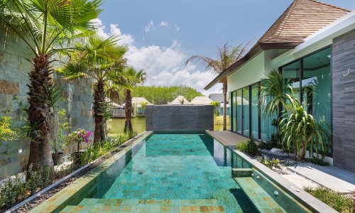 Потрясающая вилла с 4 спальнями и с видом на бассейн в проекте Лейк Хауз, на пляже Бангтао/Лагуна