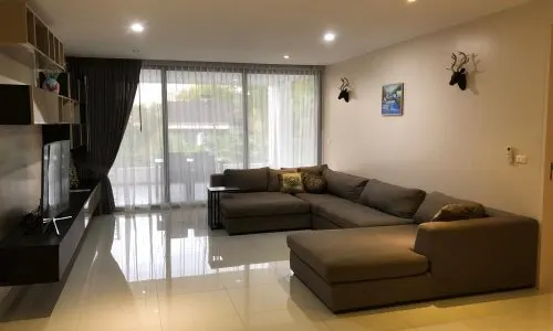 Шикарные апартаменты с 2 спальнями и с видом на море в проекте Сансури, на пляже Сурин