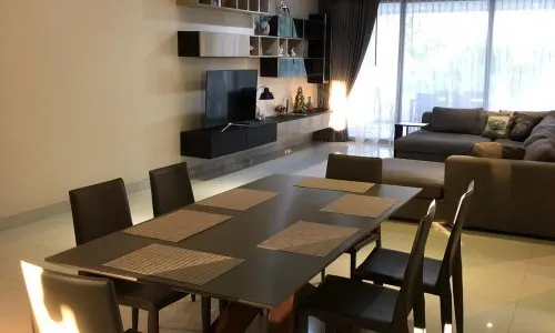 Шикарные апартаменты с 2 спальнями и с видом на море в проекте Сансури, на пляже Сурин