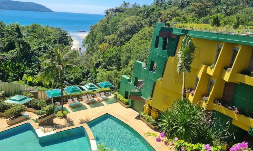 Комфортабельные апартаменты с 2 спальнями и с видом на море в проекте Аспасия, на пляже Ката