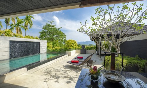 Роскошная вилла с 2 спальнями и с видом на бассейн в проекте Павиллионс, на пляже Бангтао/Лагуна