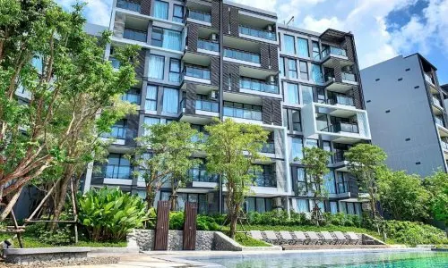 Cтильные апартаменты с 3 спальнями и с видом на море в проекте Кассия Резиденсис, на пляже Бангтао/Лагуна