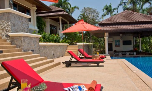 Удобная вилла с 6 спальнями и с видом на горы в проекте Лейквуд хиллс, на пляже Бангтао/Лагуна