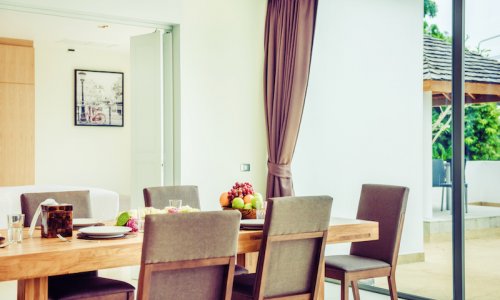 Великолепные апартаменты с 3 спальнями и с видом на сад в проекте Лотус Гарденс, на пляже Бангтао/Лагуна