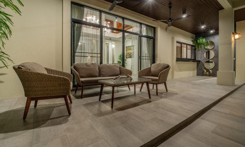 Вилла с тремя спальнями с эксклюзивным дизайном