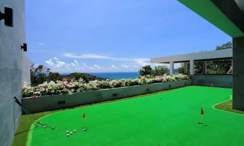 Роскошная вилла премиум класса с 8 спальнями и с видом на море в проекте Вилла Замани, на пляже Сурин