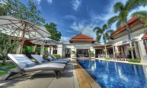 Модная вилла с 4 спальнями и с видом на бассейн в проекте Сайтан, на пляже Бангтао/Лагуна (+ Видео обзор)