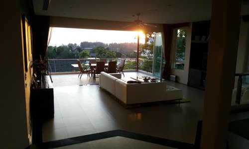 Шикарный пентхауз с 3 спальнями и с видом на море в проекте Лаян Гарденс, на пляже Бангтао/Лагуна