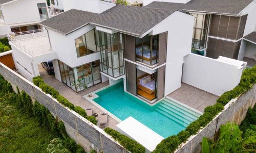 Сказочная вилла с 3 спальнями и с видом на бассейн в проекте Валлая Виллас Нест, на пляже Бангтао/Лагуна