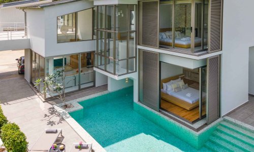 Сказочная вилла с 3 спальнями и с видом на бассейн в проекте Валлая Виллас Нест, на пляже Бангтао/Лагуна