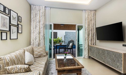 Восхитительная вилла с 1 спальней и с видом на бассейн в проекте Ту Виллас Холидей Ориентал Стайл Лайян, на пляже Бангтао/Лагуна