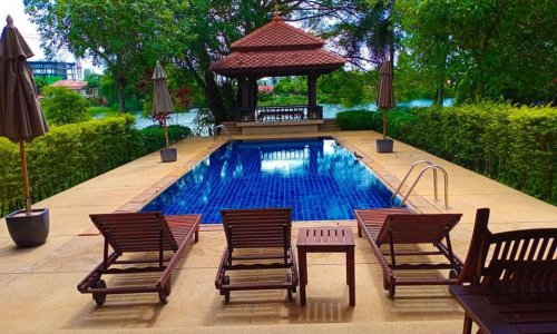 Роскошная вилла премиум класса с 4 спальнями и с видом на бассейн в проекте Лагуна Вотерс, на пляже Бангтао/Лагуна