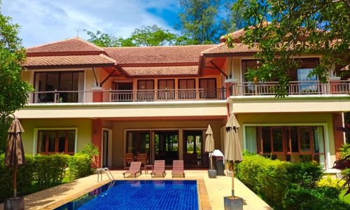 Роскошная вилла премиум класса с 4 спальнями и с видом на бассейн в проекте Лагуна Вотерс, на пляже Бангтао/Лагуна