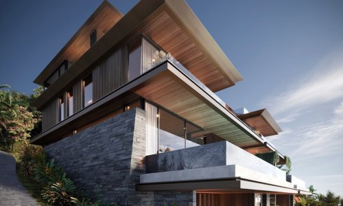 Комфортабельная вилла с 5 спальнями и с видом на море, на пляже Лаян 