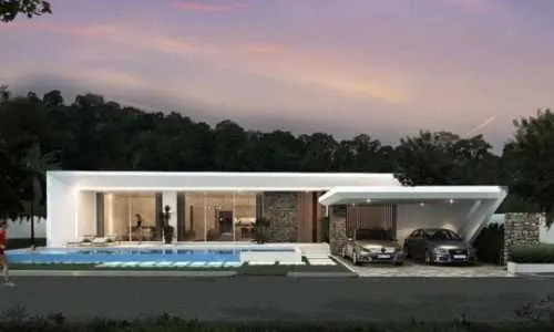 Роскошная вилла премиум класса с 3 спальнями и с видом на бассейн в проекте Кловер Резиденс, на пляже Бангтао/Лагуна