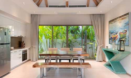 Шикарная вилла с 3 спальнями и с видом на бассейн в проекте Тричада Скай, на пляже Бангтао/Лагуна