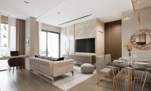 Восхитительные апартаменты с 2 спальнями и с видом на бассейн в проекте Бель Вю Лагун, на пляже Бангтао/Лагуна