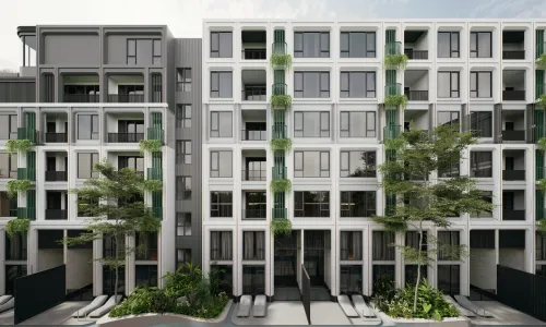 Превосходные апартаменты с 2 спальнями и с видом на бассейн в проекте Бель Вю Лагун, на пляже Бангтао/Лагуна