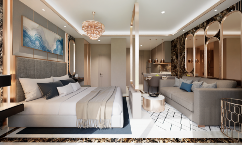 Сногсшибательные апартаменты студия и с видом на бассейн в проекте Бель Вю Лагун, на пляже Бангтао/Лагуна