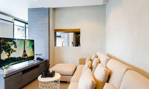 Великолепные апартаменты с 2 спальнями и с видом на бассейн в проекте Сити Гэйт, на пляже Камала 