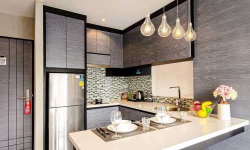 Великолепные апартаменты с 2 спальнями и с видом на бассейн в проекте Сити Гэйт, на пляже Камала 