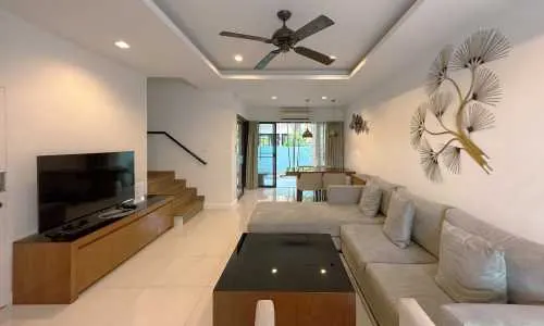 Модный таунхаус с 3 спальнями и с видом на сад в проекте Лагуна Парк, на пляже Бангтао/Лагуна