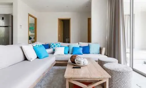 Модная вилла с 3 спальнями и с видом на бассейн в проекте Тричада Тропикал, на пляже Бангтао/Лагуна