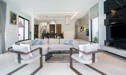 Шикарная вилла с 3 спальнями и с видом на бассейн в проекте Циветта Гранд, на пляже Найхарн