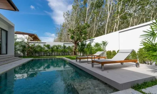 Модная вилла с 3 спальнями и с видом на бассейн в проекте Ботаника Модерн Лофт, на пляже Бангтао/Лагуна